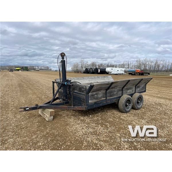CUSTOM BUILT ROCK PICKING TRAILER