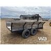 Image 3 : CUSTOM BUILT ROCK PICKING TRAILER