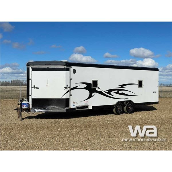 2016 TNT 28 FT. T/A V-NOSE ENCLOSED TRAILER