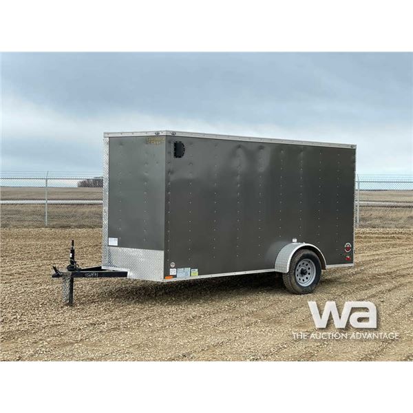 2016 FOREST RIVER 13 FT. S/A ENCLOSED TRAILER