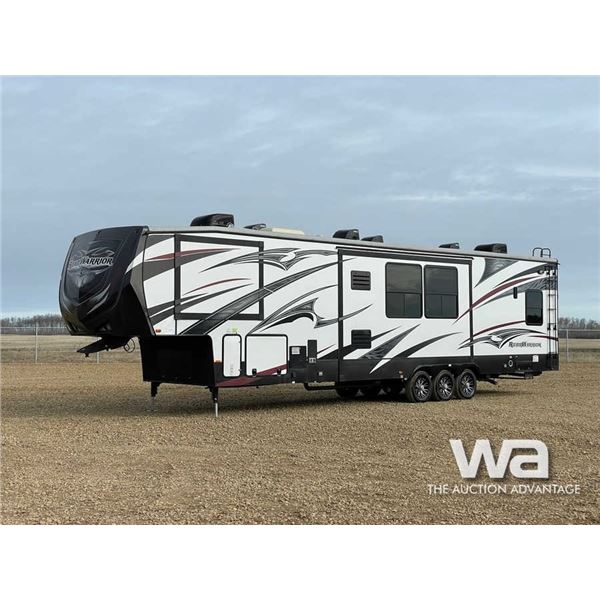 2015 HEARTLAND ROAD WARRIOR TOY HAULER TRAILER
