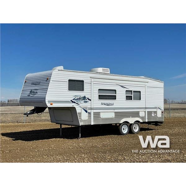 2004 KEYSTONE 244 5TH WHEEL TRAVEL TRAILER
