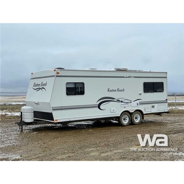 2002 KUSTOM KT 250 T/A TRAVEL TRAILER