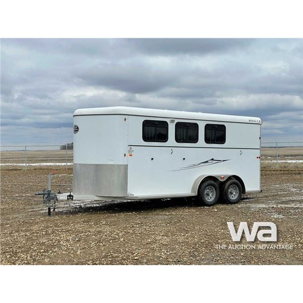 2013 C&B ROYAL TX T/A HORSE TRAILER