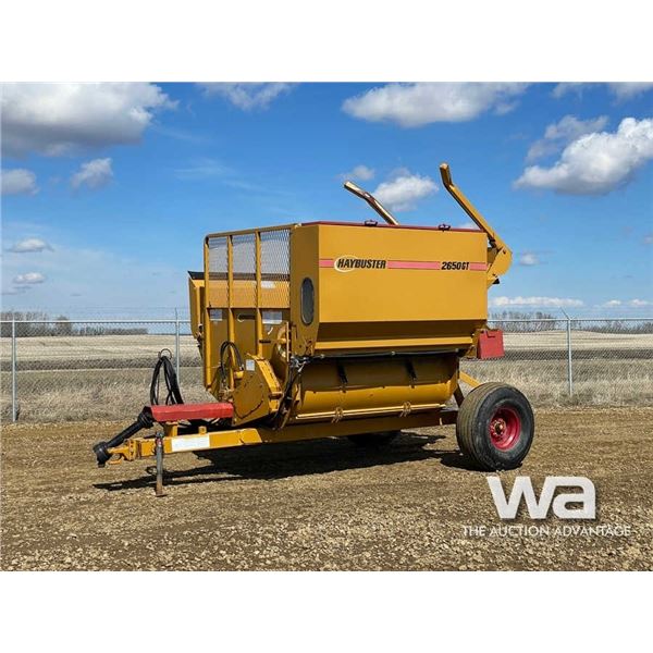 HAY BUSTER 2650 BALE PROCESSOR