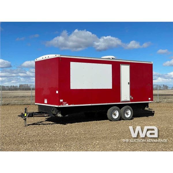 2007 AMERICAN ENGINEERING T/A 20 FT. ENCLOSED WASH