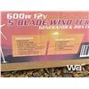 Image 3 : (UNUSED) 12V 5 BLADE WIND TURBINE