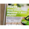 Image 4 : (UNUSED) DIGITAL 15 X 15 IN T SHIRT HEAT PRESS