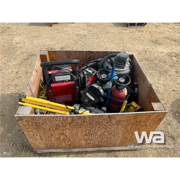 SHOP VAC, GENERATOR, WELDER, WORK LIGHTS