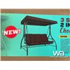 Image 2 : (UNUSED) 3 SEAT OUTDOOR SWINGING SEAT