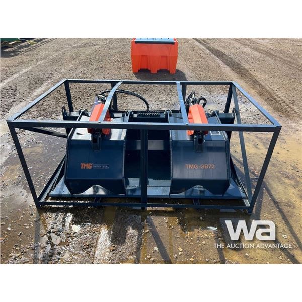 2022 TMG GB72 72 IN. SKID STEER GRAPPLE BUCKET