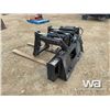 Image 4 : SKID STEER HYD. 60 IN. MAT GRAPPLE PALLET FORKS
