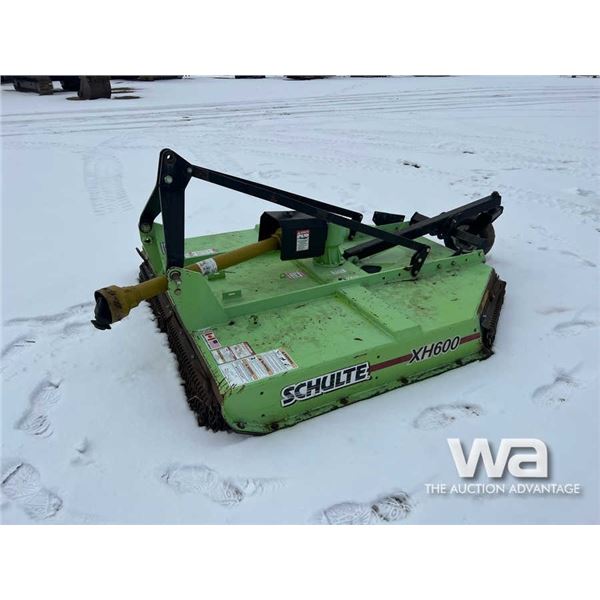 SCHULTE XH600 3 PT ROTARY MOWER