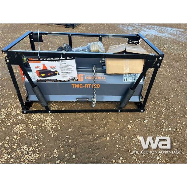 2022 TMG RT120 48 IN ROTARY TILLER