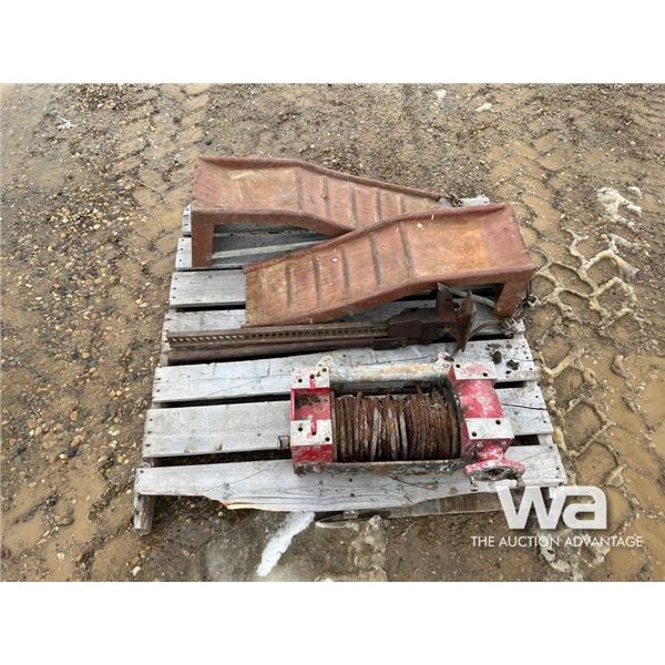 HYD. WINCH, CAR RAMPS, JACK-ALL