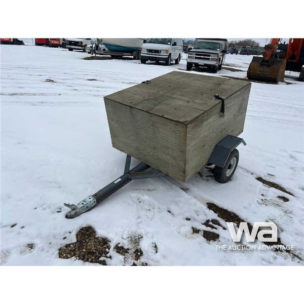 ATV TRAILER WITH WOOD BOX
