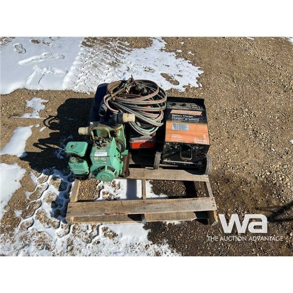 (2) LINCOLN GREASE GUNS, (2) PUMPS