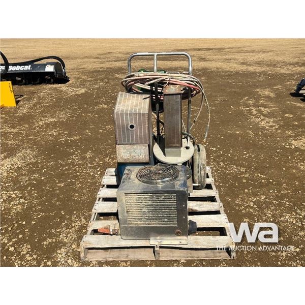 AIRLESS PAINT SPRAYER, TRUCK OIL COOLER