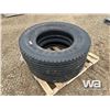 Image 2 : (2) FIRESTONE 11R24.5 TRAILER TIRES