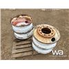 Image 1 : (4) 24.5" STEEL RIMS