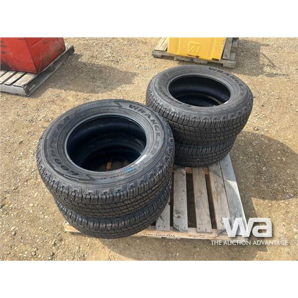 (4) GOODYEAR P265/65R18 TIRES