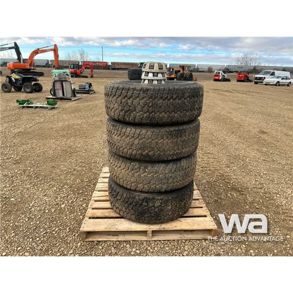 (4) GOODYEAR WRANGLER 285/70 R17 TRUCK TIRES