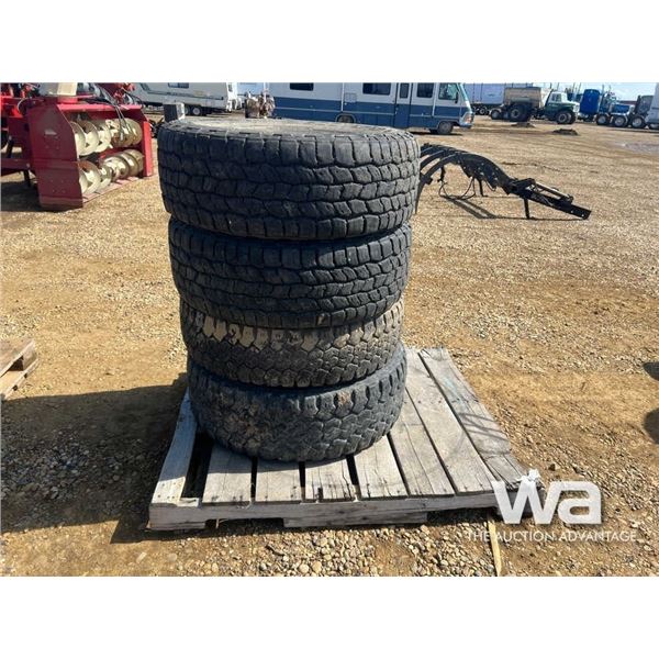 (4) COOPER LT265/70R17 TIRES