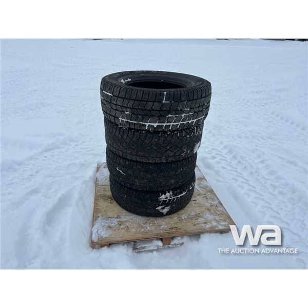 (4) 18" TRUCK TIRES