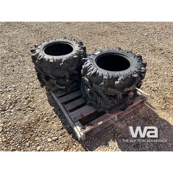(4) AGRO ATV TIRES