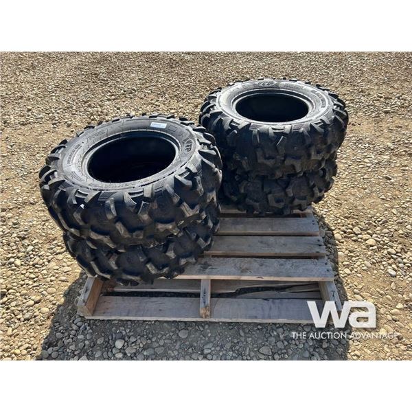 (4) BLACKWATER 30X10.00R14 ATV TIRES