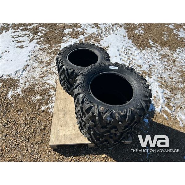 (4) BIGHORN ATV TIRES