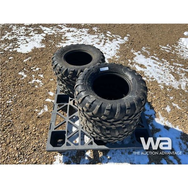 (4) CARLISLE ATV TIRES