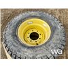 Image 3 : (2) 33X15.50-16.5 TIRES ON JD RIMS