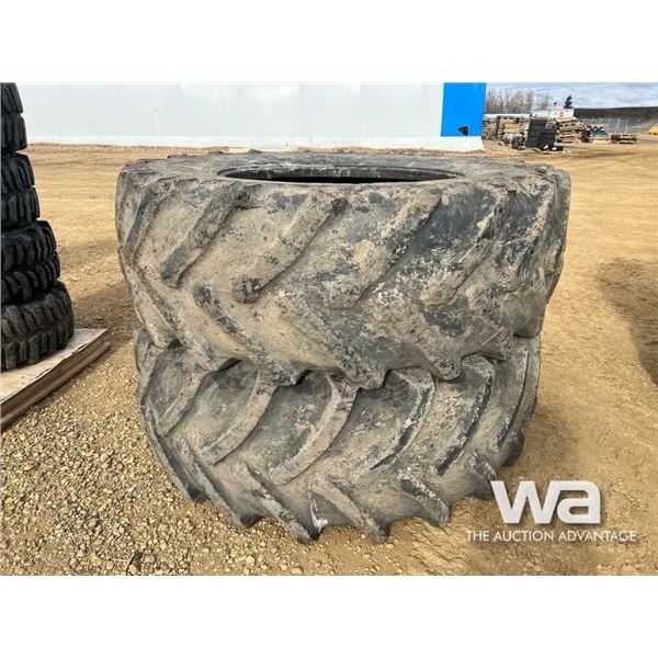 (2) TITAN 710/70R42 TIRES