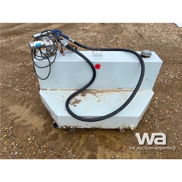 GREY 385L SLIPTANK & 12V PUMP