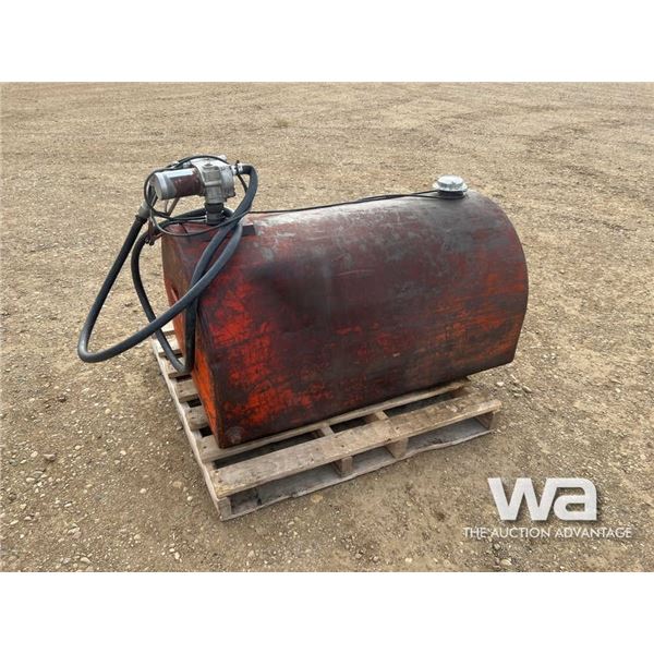 100 GAL SLIP TANK & 12V PUMP