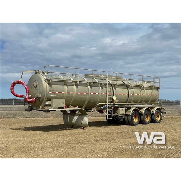 2014 HEIL 38,000 LITRE TRIDEM TANKER TRAILER