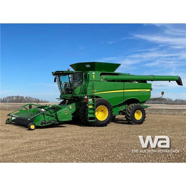 2012 JOHN DEERE S690 COMBINE
