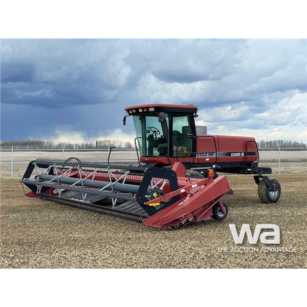 1999 CASE 8860 HP 25 FT. SWATHER