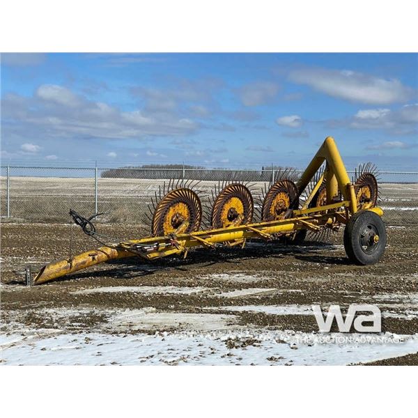 DIKA 5 WHEEL ROOT RAKE