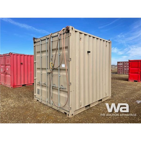 9 X 9 FT. SHIPPING CONTAINER