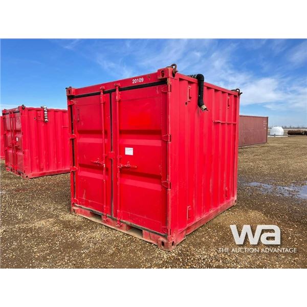 8 X 8 FT. SHIPPING CONTAINER