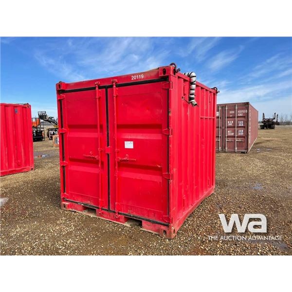 8 X 8 FT. SHIPPING CONTAINER