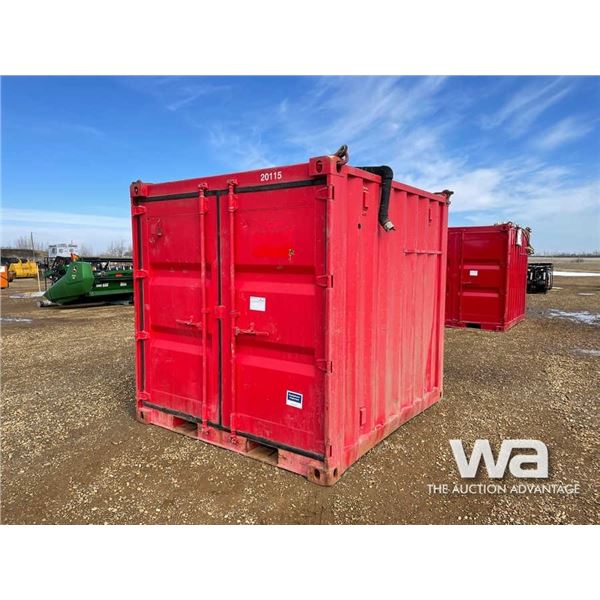 8 X 8 FT. SHIPPING CONTAINER