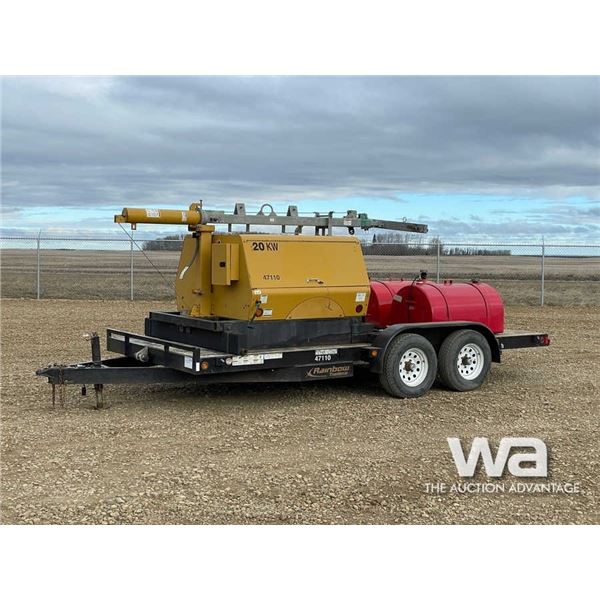 2012 TEREX AL5 20 KVA GENERATOR/LIGHT TOWER