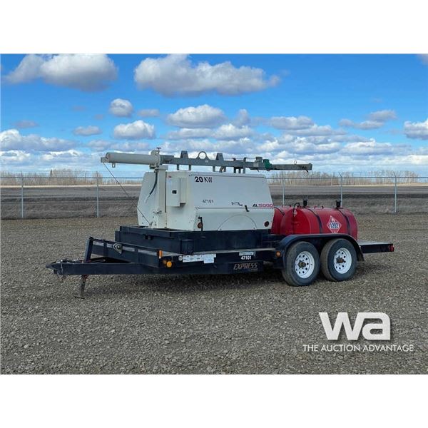 TEREX AL5000 20 KW GENERATOR/LIGHT TOWER