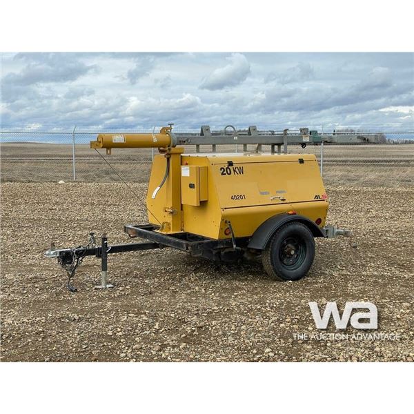 2013 TEREX AL5 20 KW GENERATOR/LIGHT TOWER