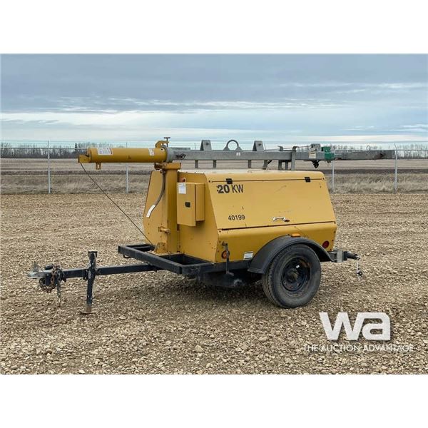 2013 TEREX AL-5000 20KW GENERATOR/LIGHT TOWER