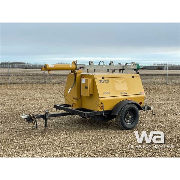 2013 TEREX AL5 20 KW GENERATOR/LIGHT TOWER