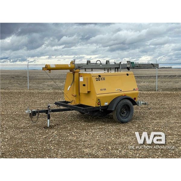 2013 TEREX AL5 20 KW GENERATOR/LIGHT TOWER